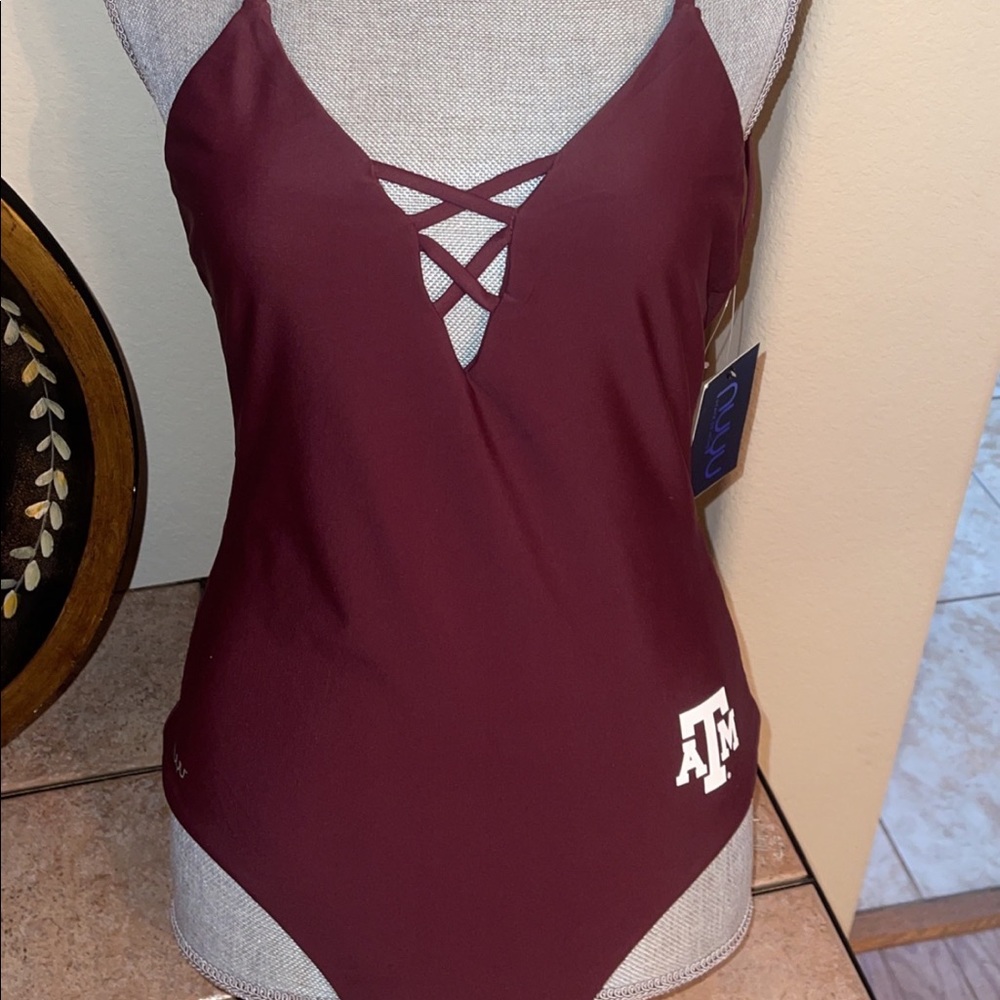 NWT Texas A&M NUYU bodysuit